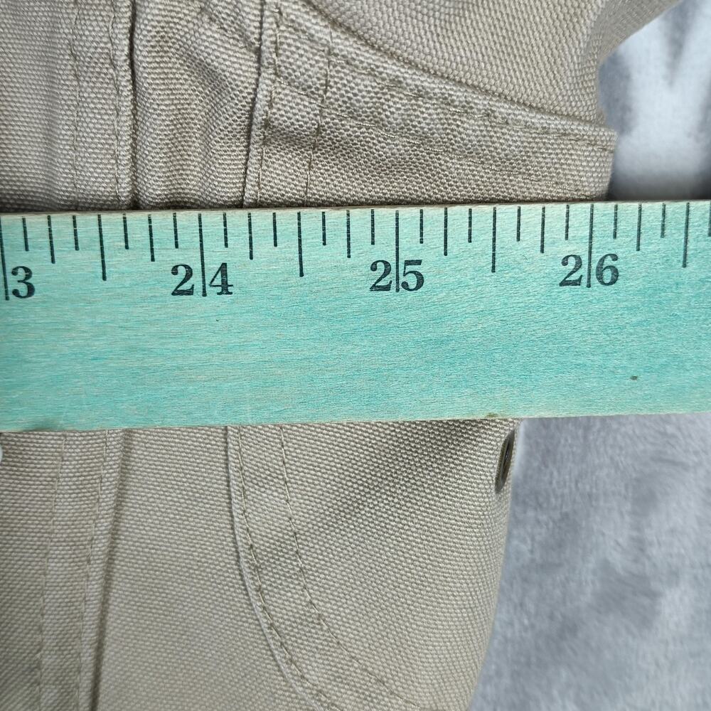 Duluth Trading Co Fire House‎ Presentation Jacket Mens XLT Beige Canvas Blazer - Picture 6 of 11